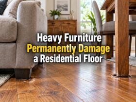 Heavy Furniture Permanently Damage a Residential Floor