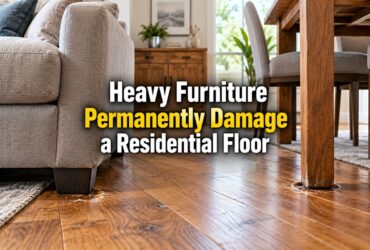 Heavy Furniture Permanently Damage a Residential Floor