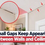 Small Gaps Keep Appearing Between Walls and Ceilings